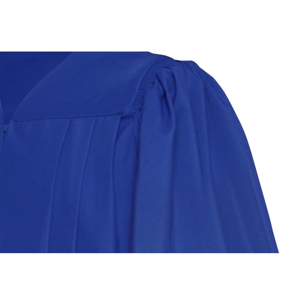 Deluxe Royal Blue Choir Robe - Church Choir Robes - ChoirBuy