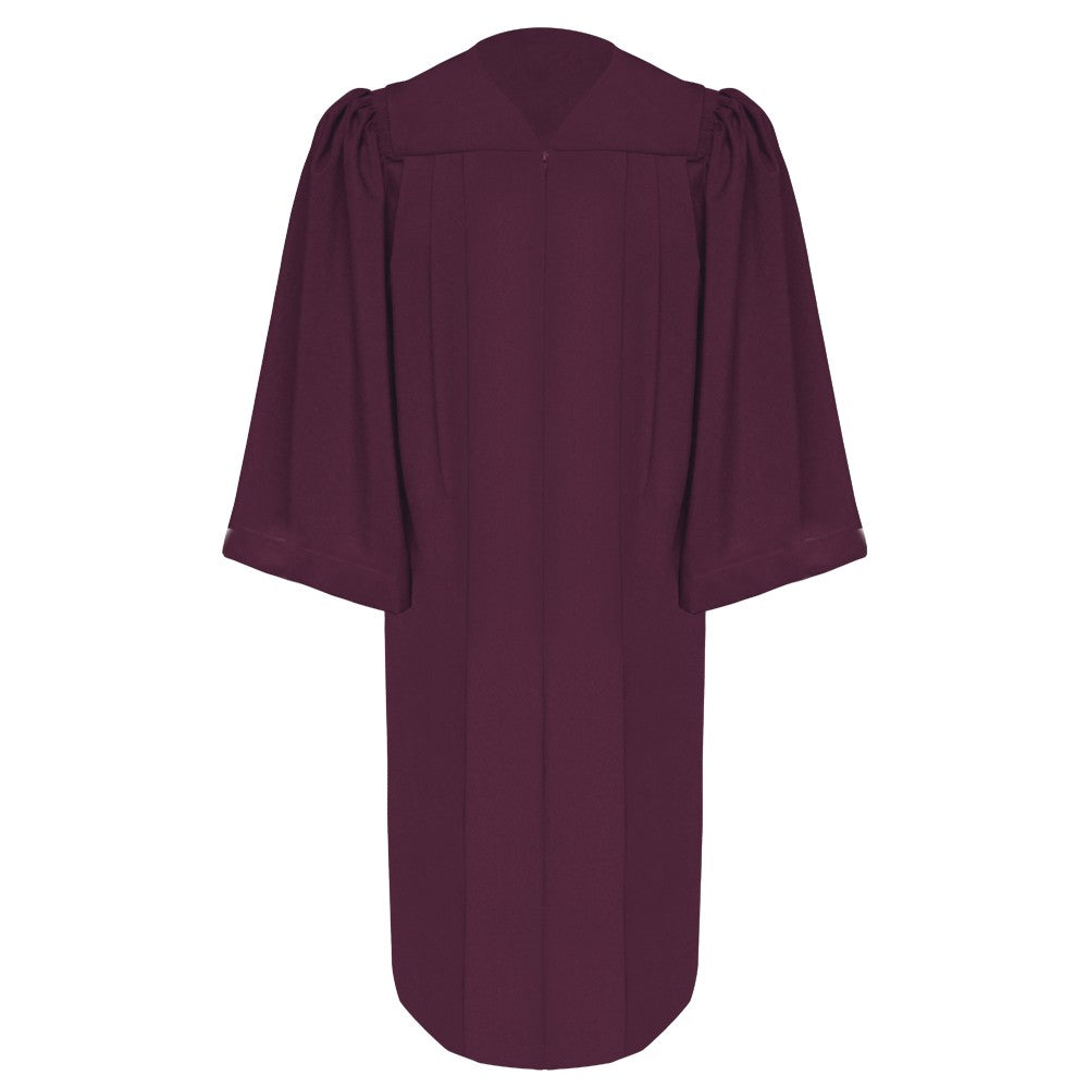 Deluxe Maroon Choir Robe - Church Choir Robes - ChoirBuy