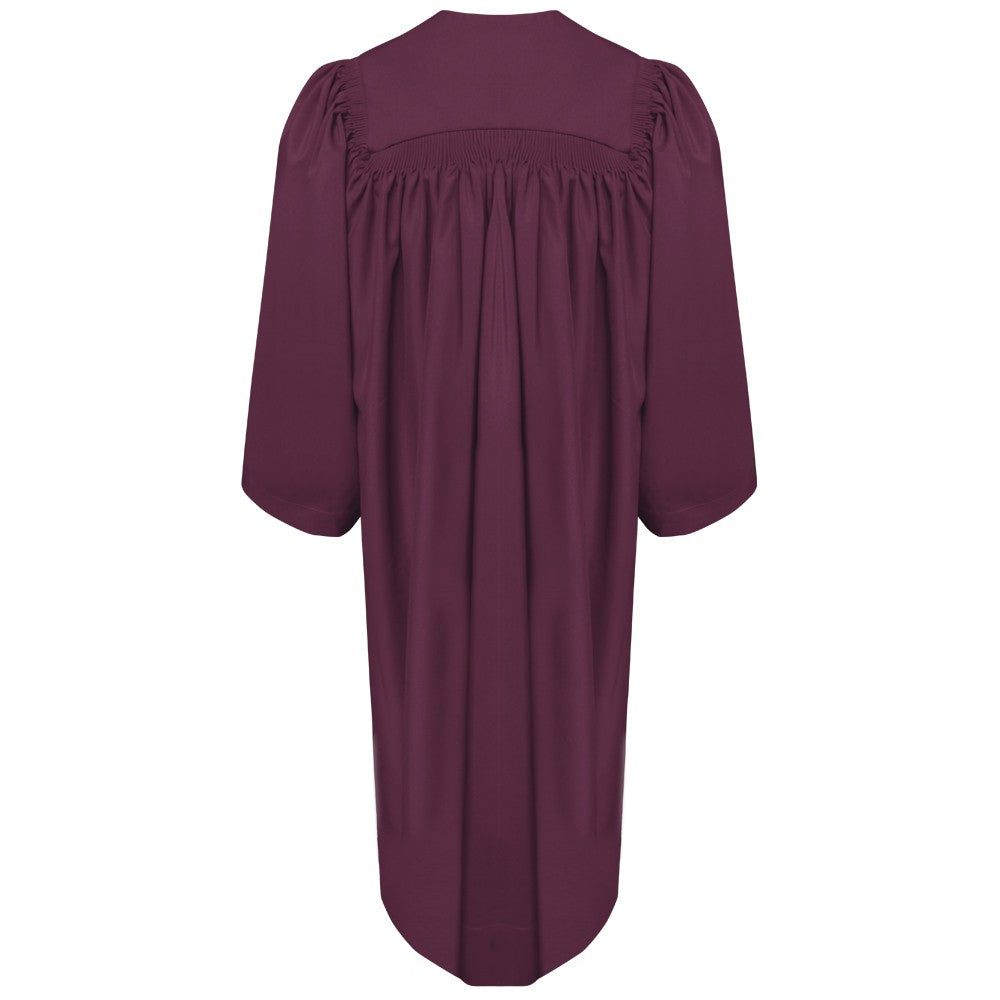 Deluxe Maroon Choir Robe - Church Choir Robes - ChoirBuy