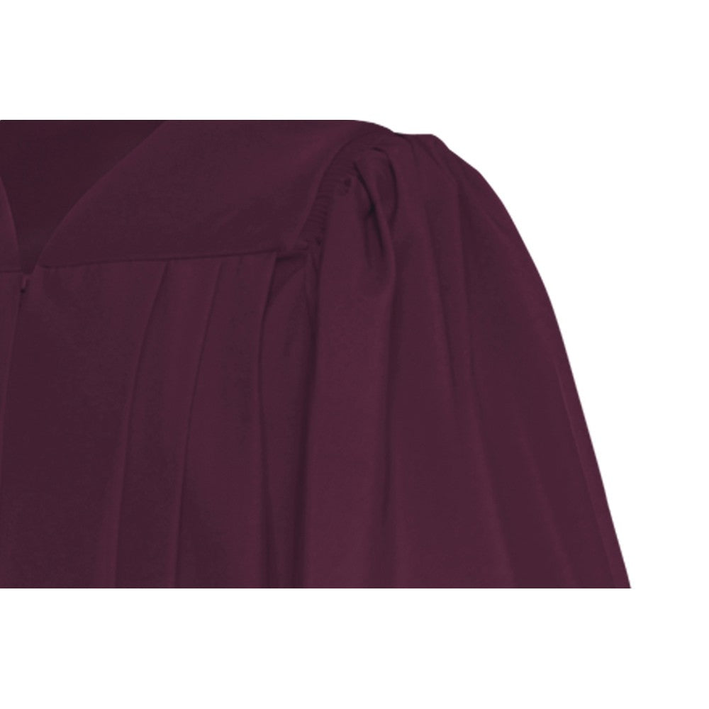 Deluxe Maroon Choir Robe - Church Choir Robes - ChoirBuy