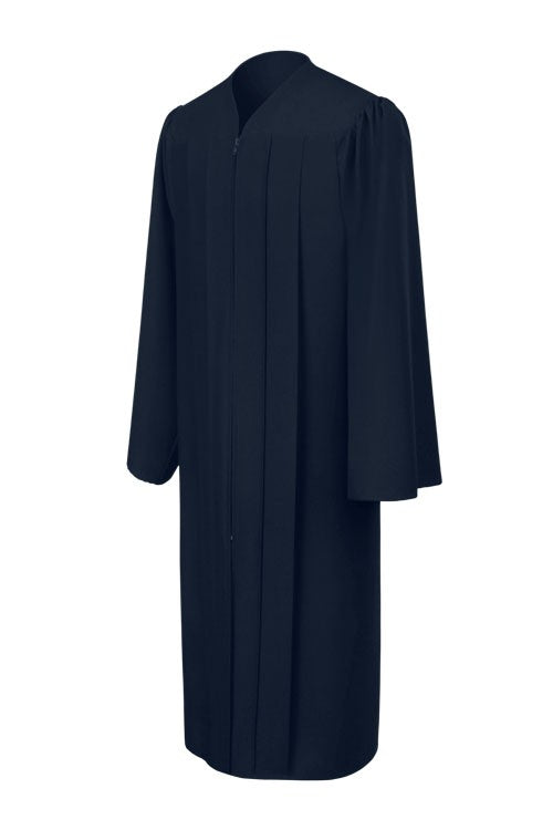 Matte Navy Blue Choir Robe 57 (6'0" - 62) Matte Navy Blue Choir Robe 57 (6'0" - 62)