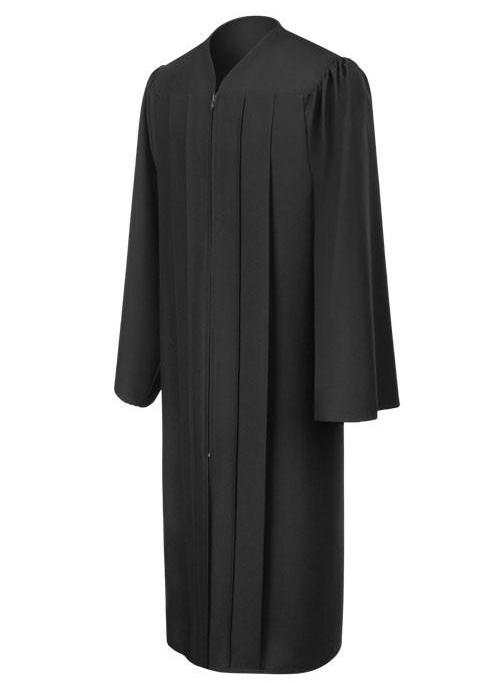 Matte Black Choir Robe 57 (6'0" - 62) Matte Black Choir Robe 57 (6'0" - 62)