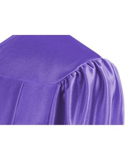 Shiny Purple Choir Robe - Church Choir Robes - ChoirBuy