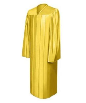 Shiny Gold Choir Robe 57 (6'0" - 62) Shiny Gold Choir Robe 57 (6'0" - 62)