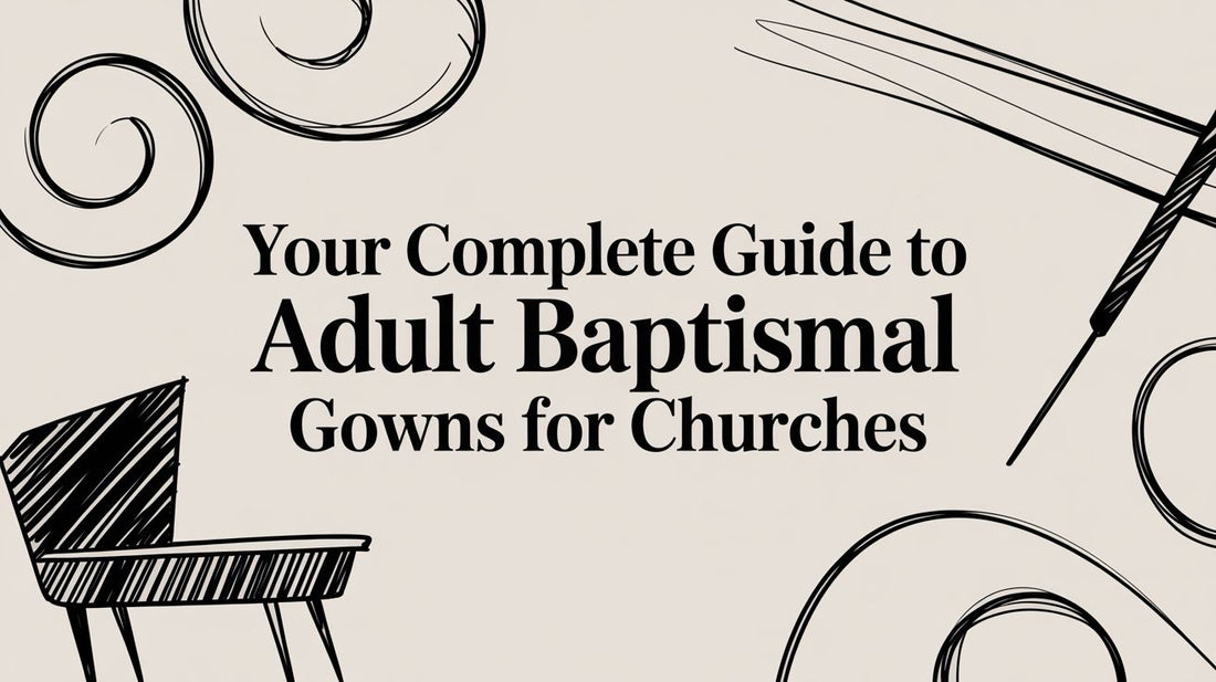 Your Complete Guide to Adult Baptismal Gowns for Churches