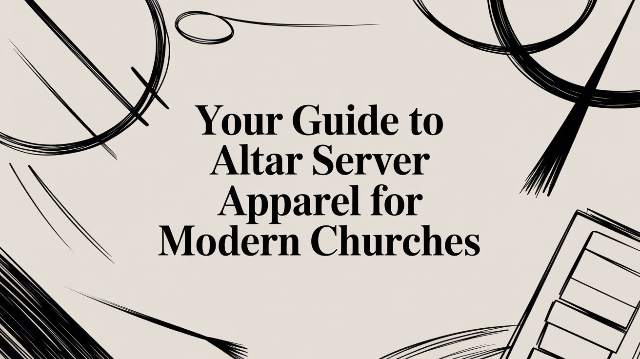 Your Guide to Altar Server Apparel for Modern Churches
