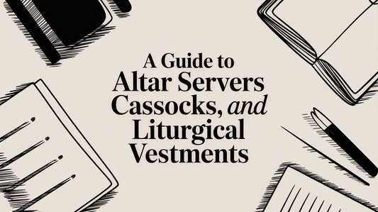A Guide to Altar Servers Cassocks and Liturgical Vestments