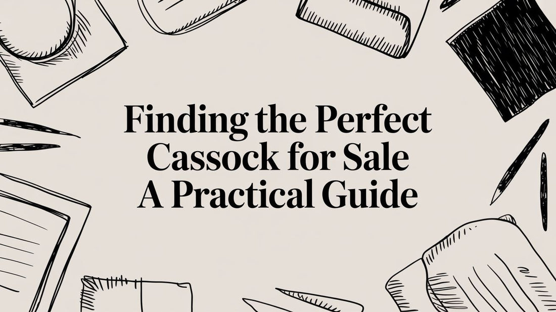 Finding the Perfect Cassock for Sale: A Practical Guide