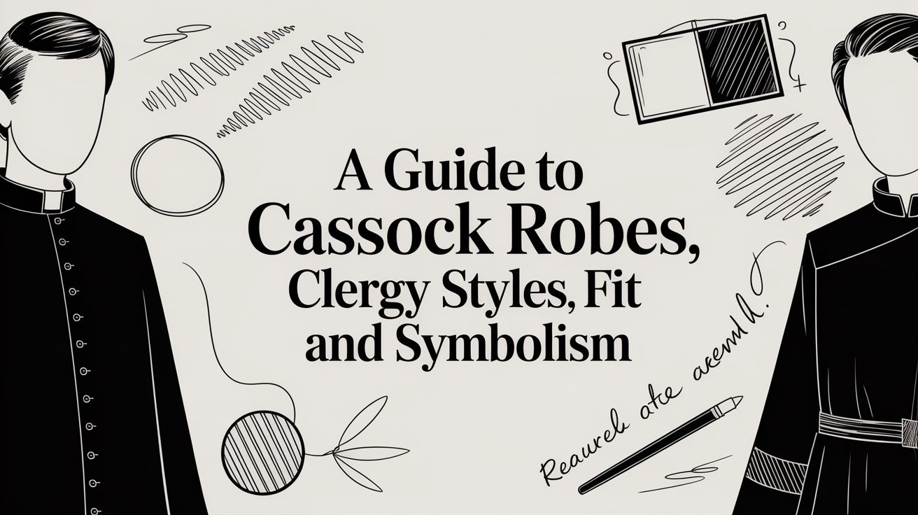 A Guide to Cassock Robes Clergy Styles Fit and Symbolism