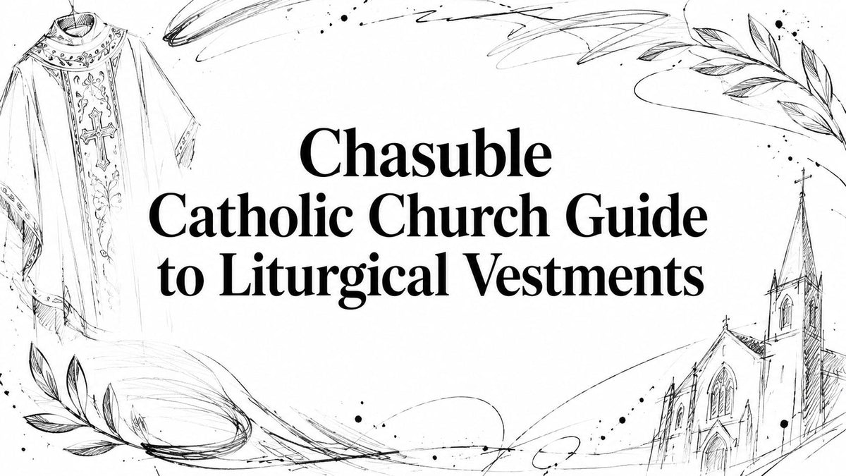Chasuble Catholic Church Guide to Liturgical Vestments