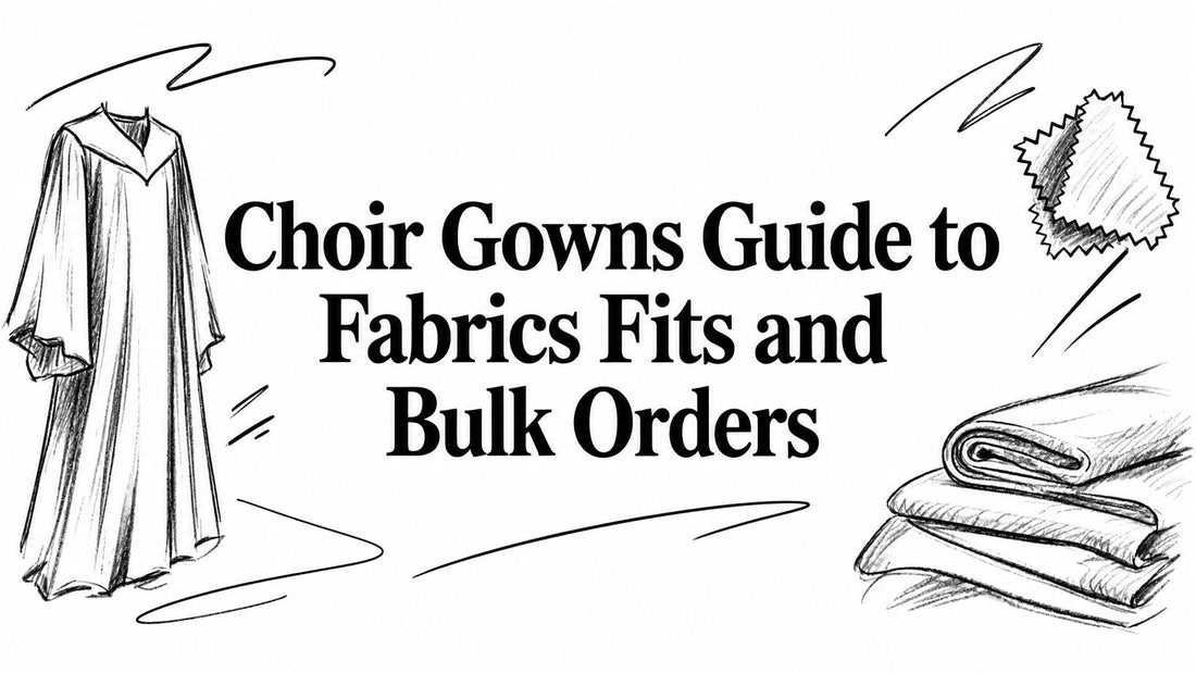 Choir Gowns Guide to Fabrics Fits and Bulk Orders