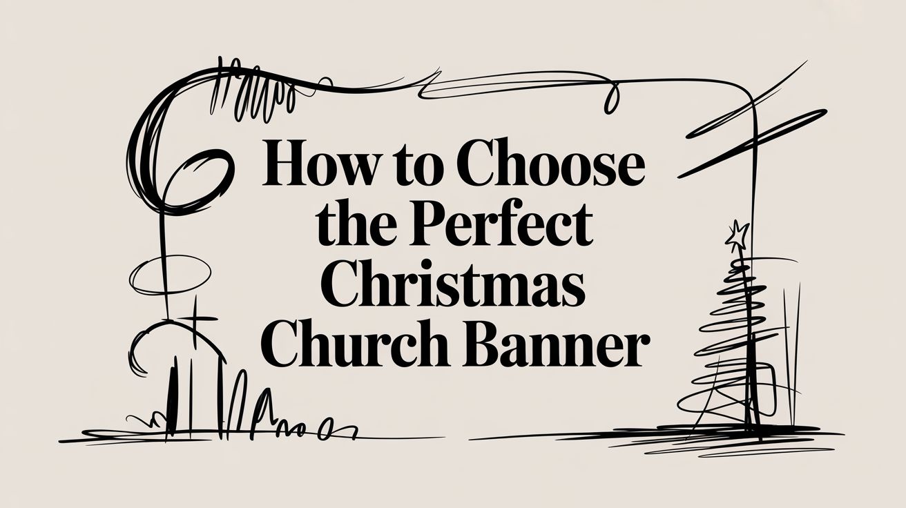 How to Choose the Perfect Christmas Church Banner
