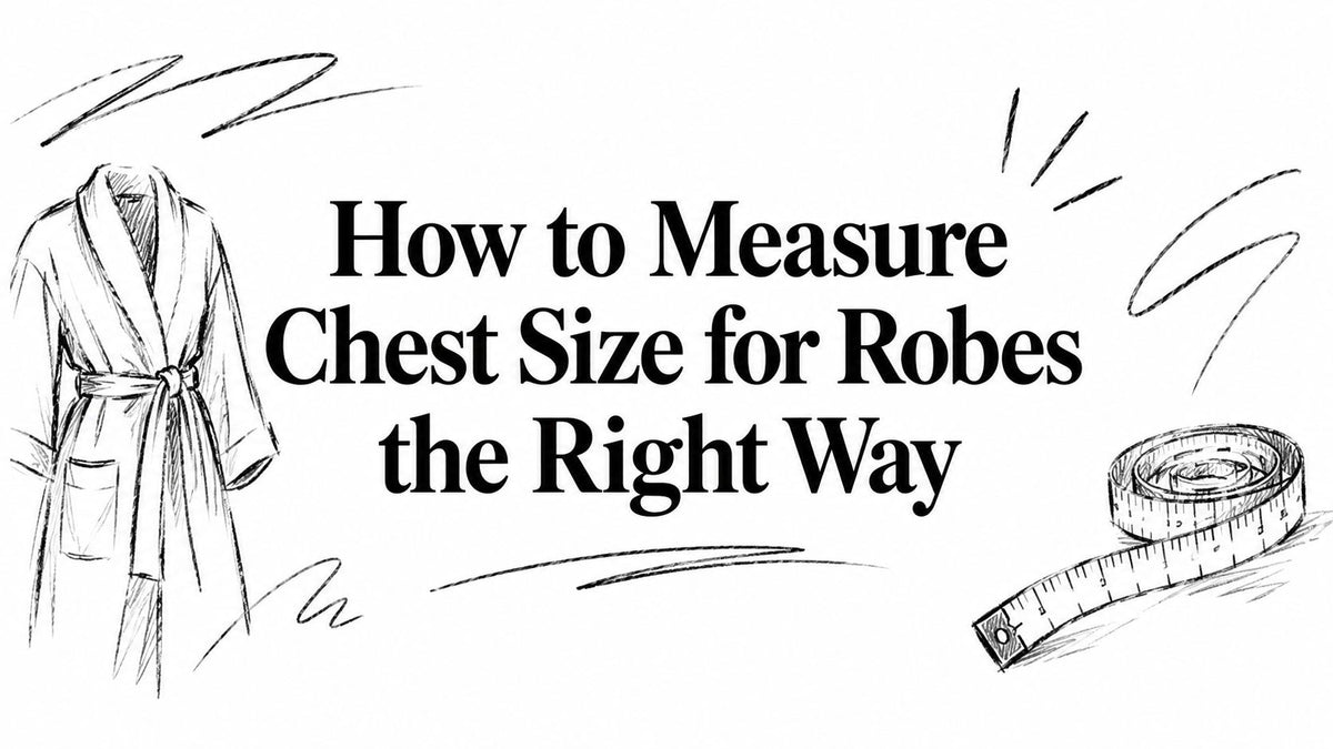 How to Measure Chest Size for Robes the Right Way