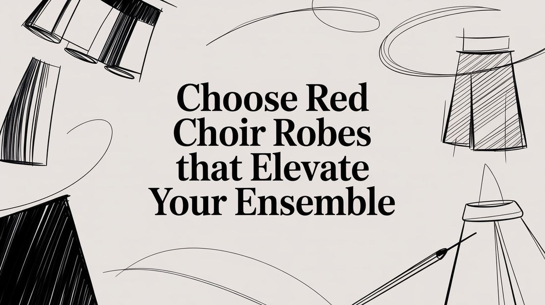 Choose Red Choir Robes That Elevate Your Ensemble