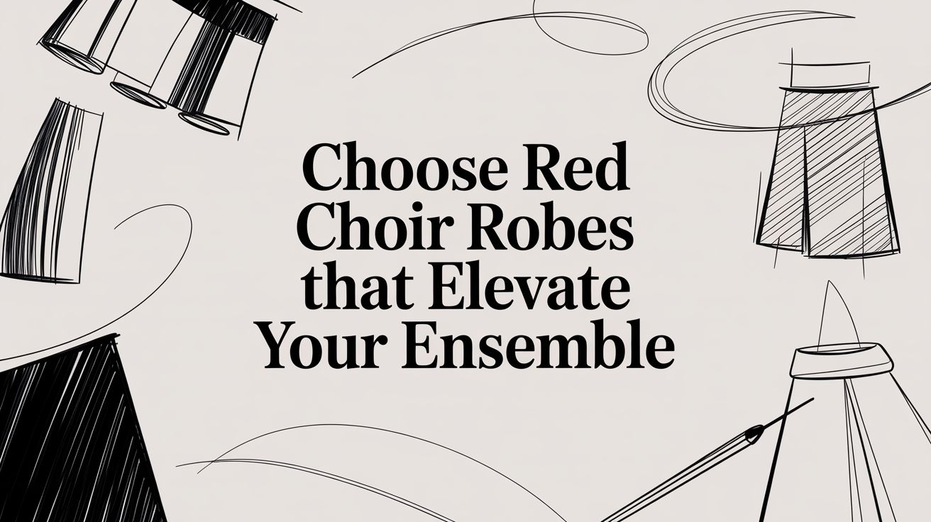 Choose Red Choir Robes That Elevate Your Ensemble