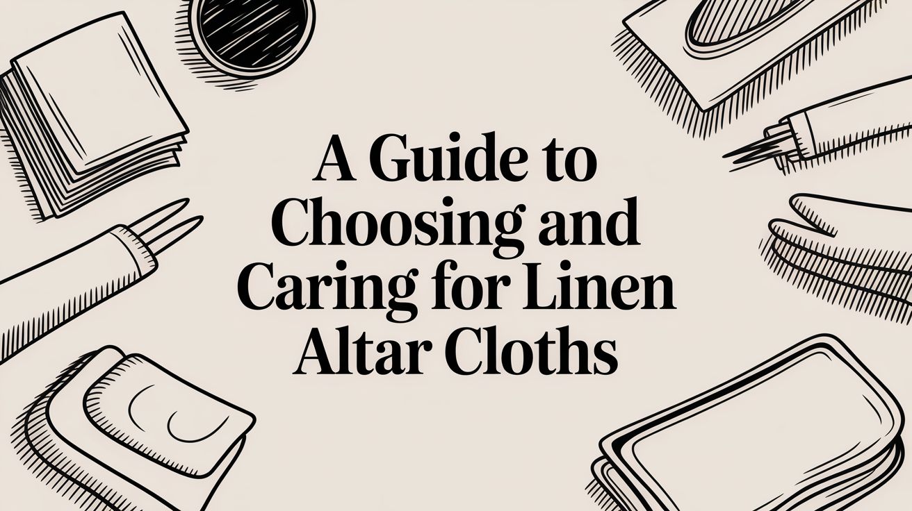 A Guide to Choosing and Caring for Linen Altar Cloths