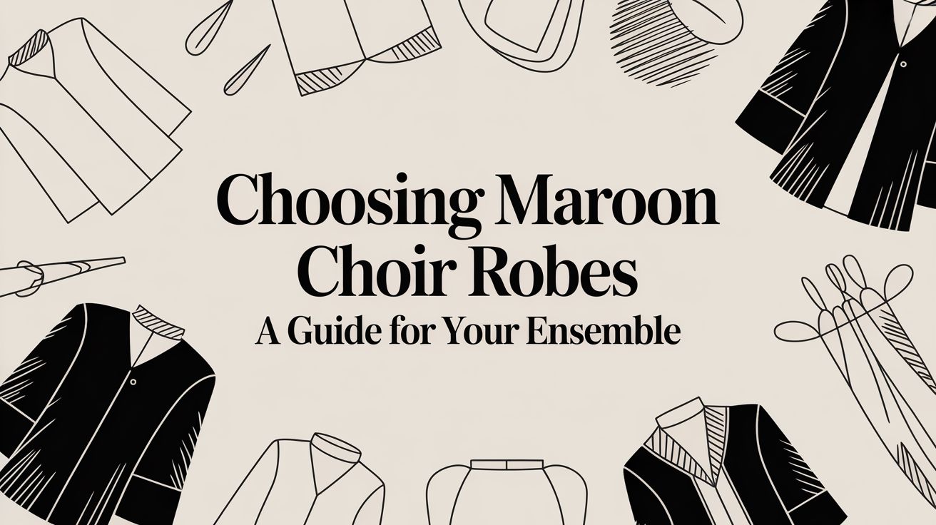 Choosing Maroon Choir Robes: A Guide for Your Ensemble
