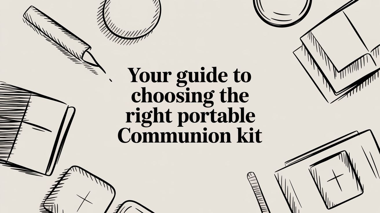Your Guide to Choosing the Right Portable Communion Kit
