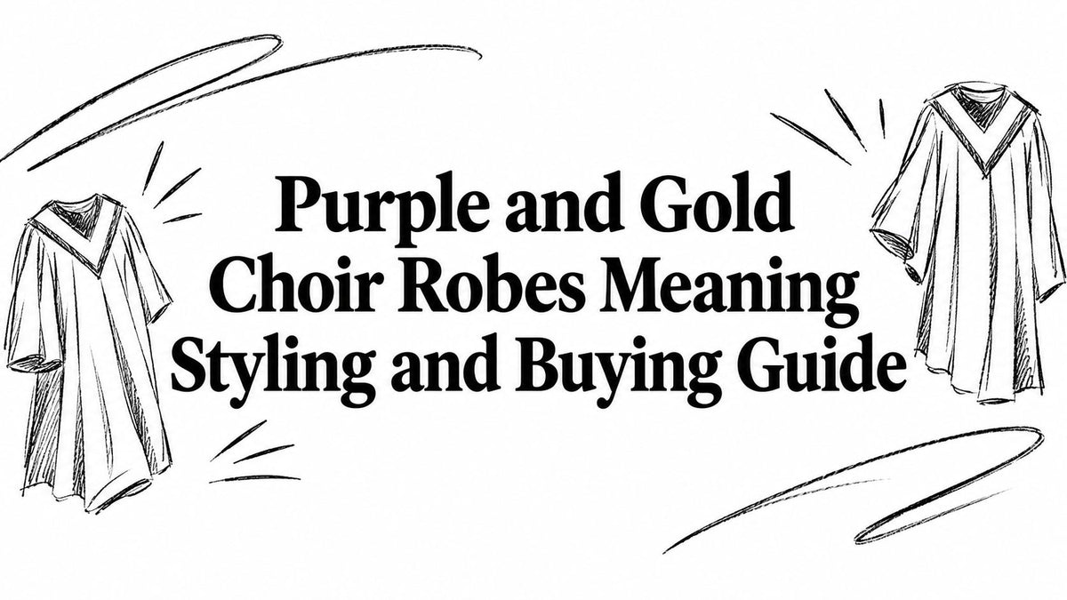 Purple and Gold Choir Robes Meaning Styling and Buying Guide