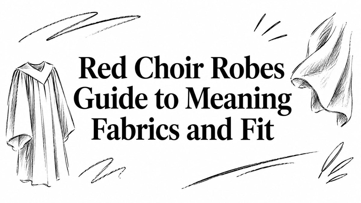 Red Choir Robes Guide to Meaning Fabrics and Fit