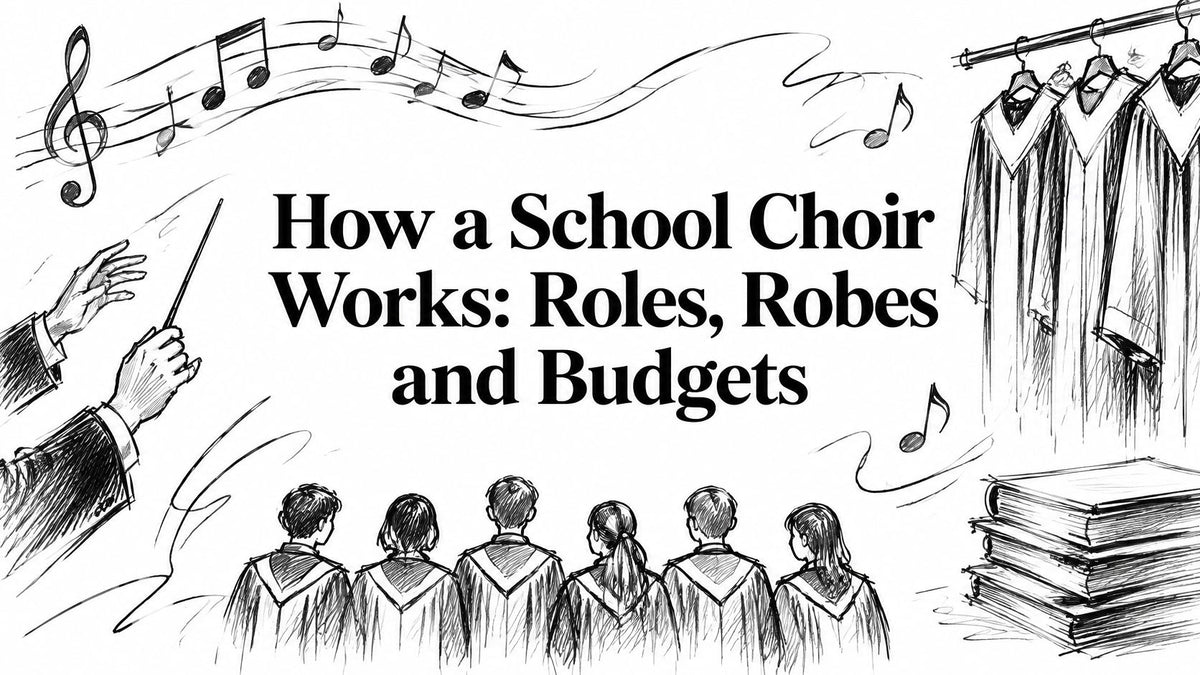 How a School Choir Works: Roles, Robes and Budgets