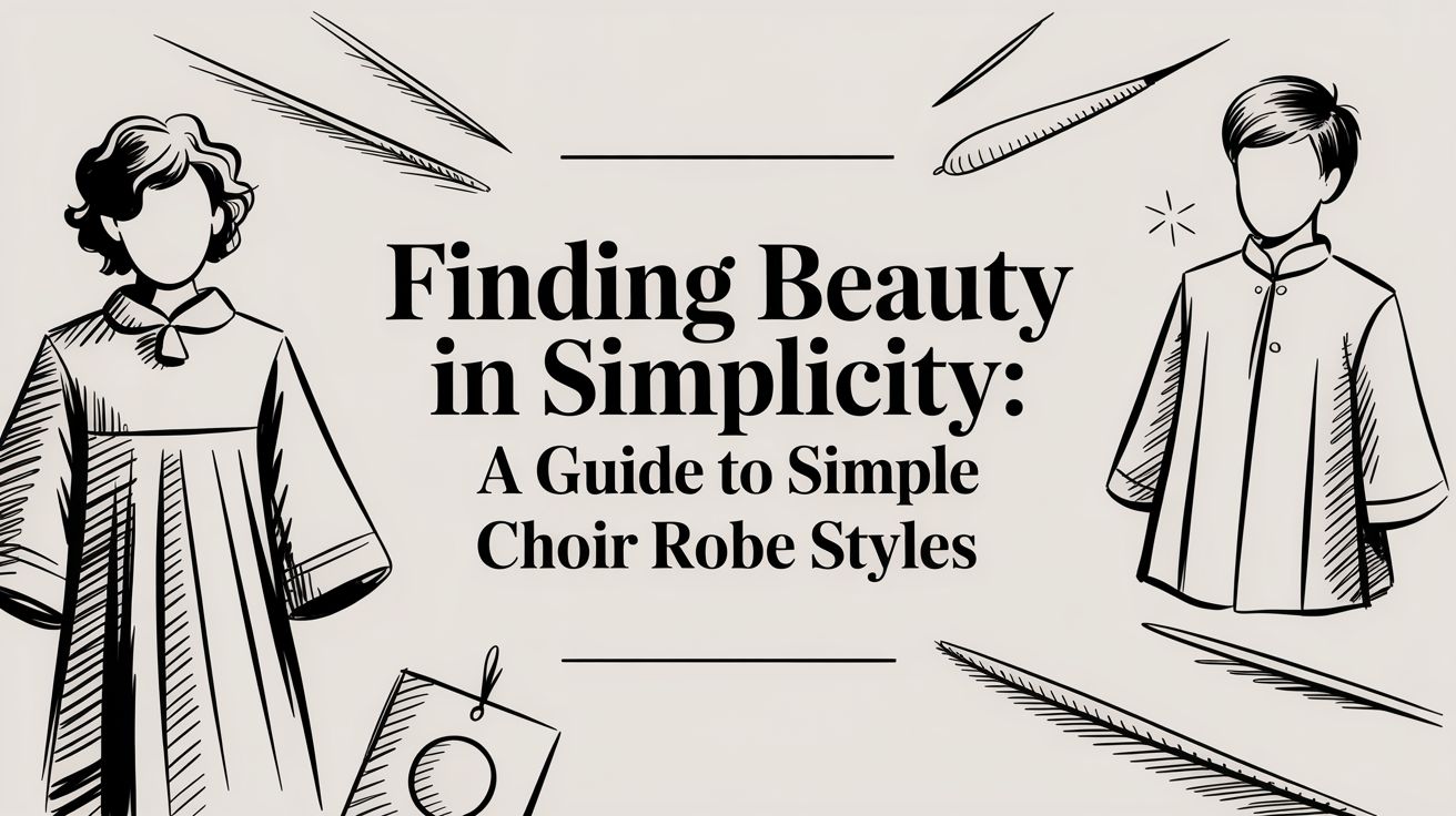 Finding Beauty in Simplicity: A Guide to Simple Choir Robe Styles