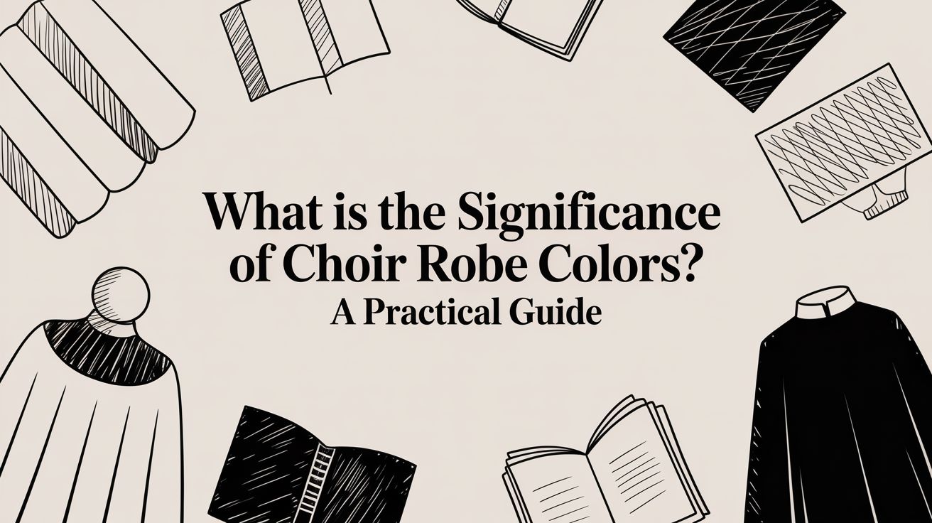 What is the significance of choir robe colors? A Practical Guide