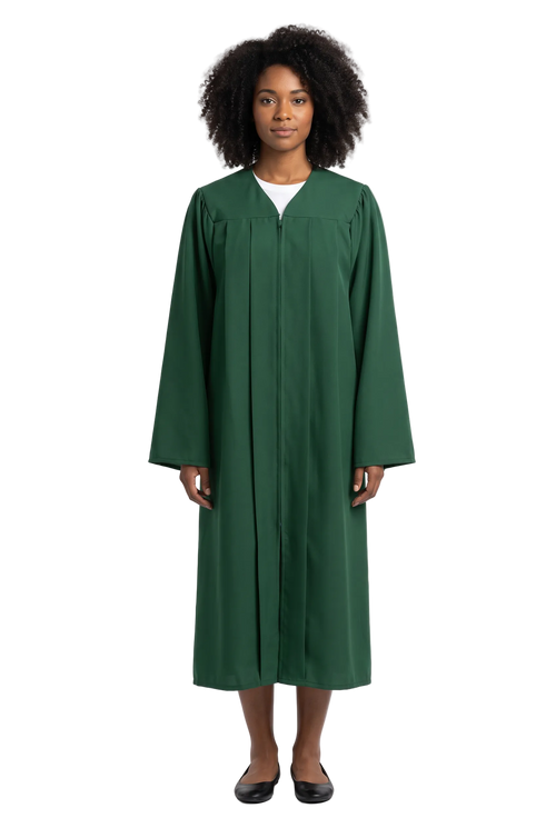 Matte Hunter Choir Robe