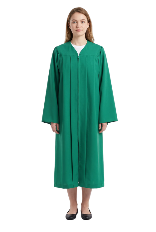 Matte Emerald Green Choir Robe