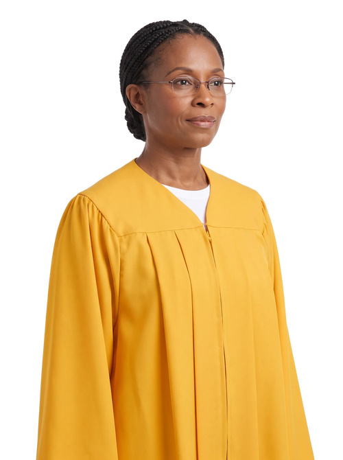 Matte Gold Choir Robe - Church Choir Robes - ChoirBuy