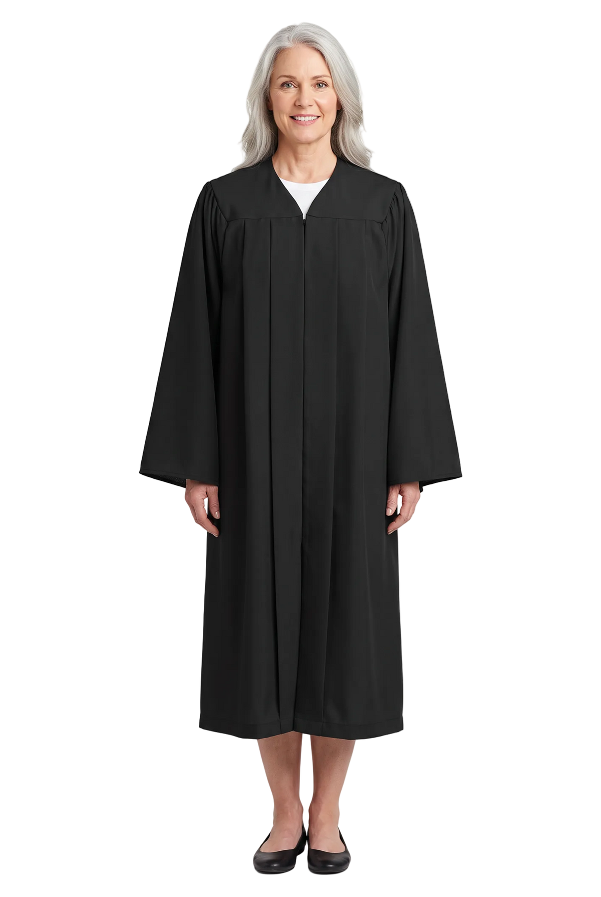 Matte Black Choir Robe - Church Choir Robes - ChoirBuy