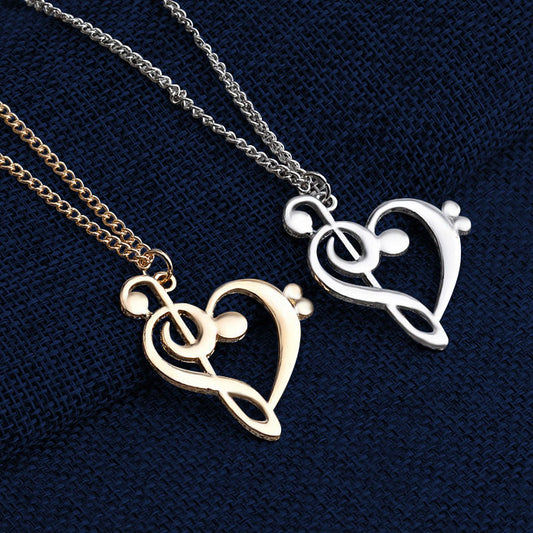 Music Note Pendant & Necklace - Church Choir Robes - ChoirBuy
