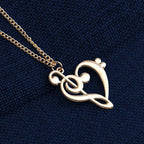 Music Note Pendant & Necklace - Church Choir Robes - ChoirBuy