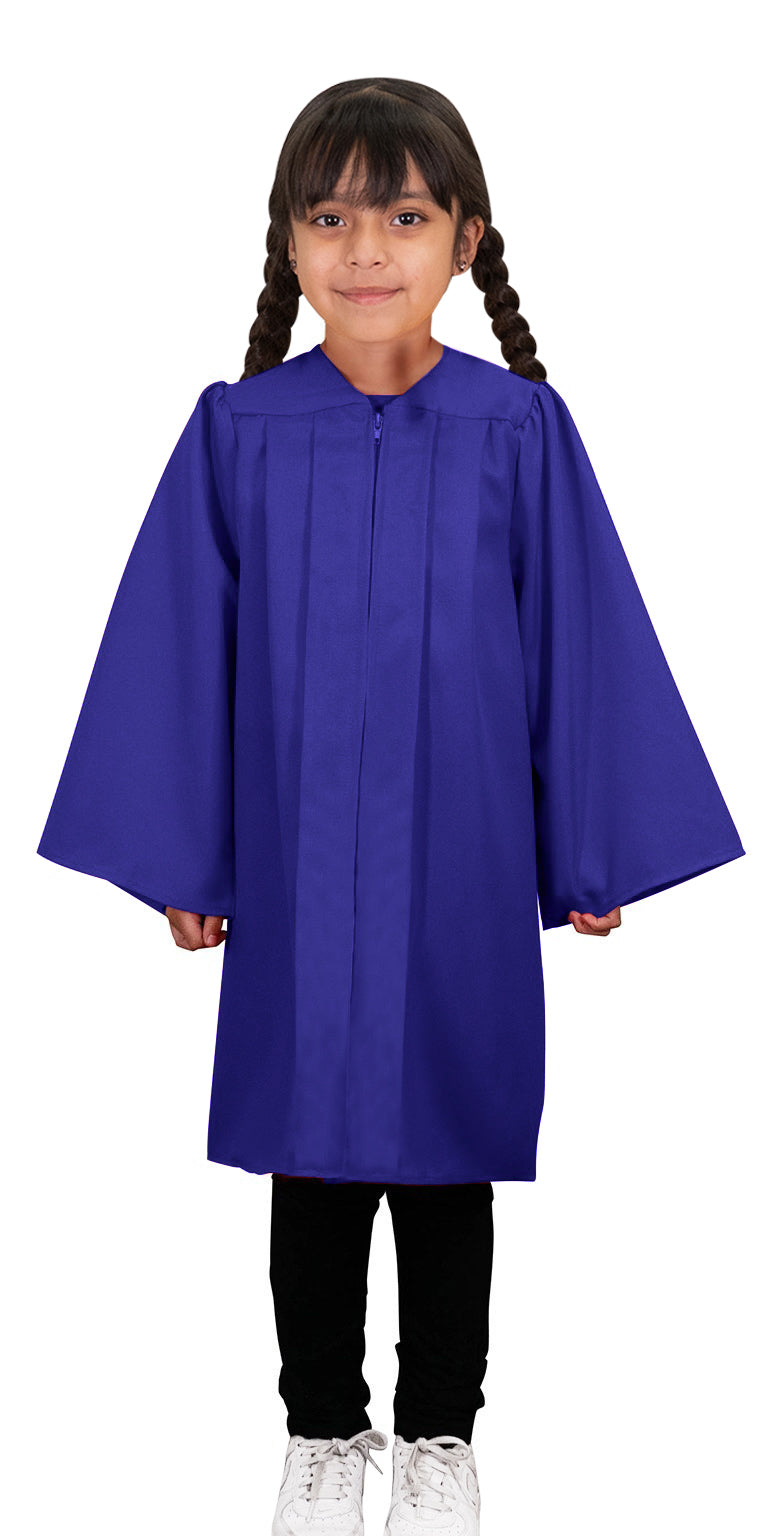 Child's Matte Purple Choir Robe – ChoirBuy