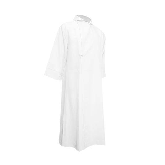 White Choir Cassock - Church Choir Robes - ChoirBuy