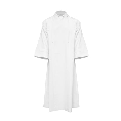 White Choir Cassock - Church Choir Robes - ChoirBuy