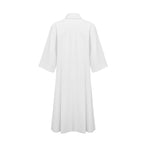 White Choir Cassock - Church Choir Robes - ChoirBuy