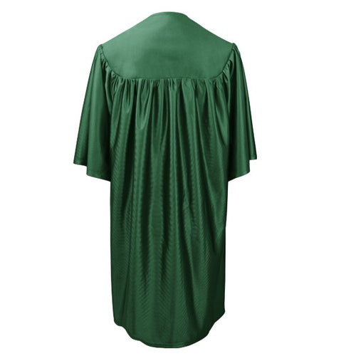 Child's Shiny Hunter Choir Robe - Church Choir Robes - ChoirBuy