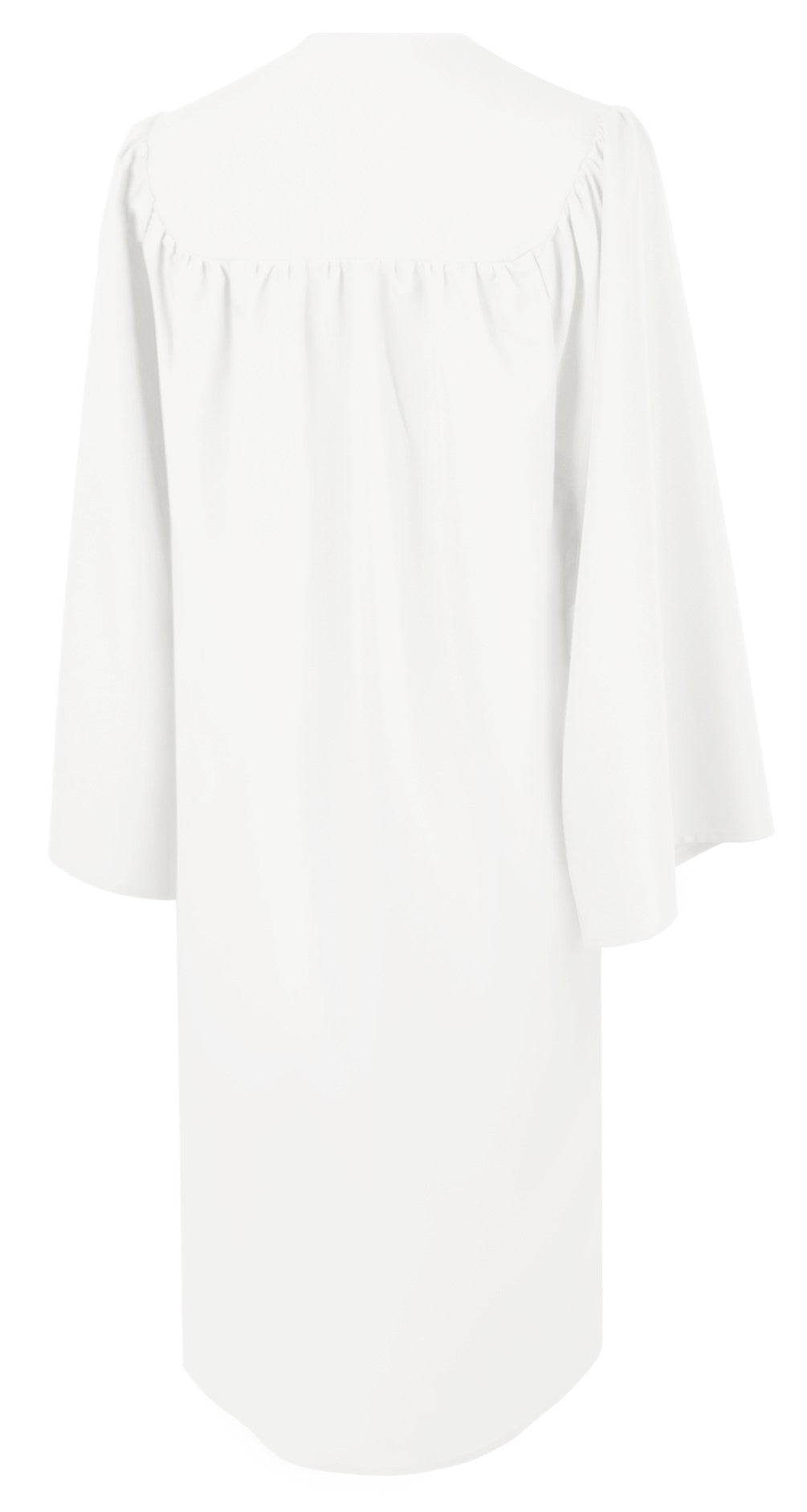 Matte White Choir Robe 54 (5'9