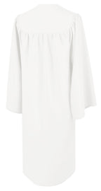 Matte White Choir Robe - Church Choir Robes - ChoirBuy