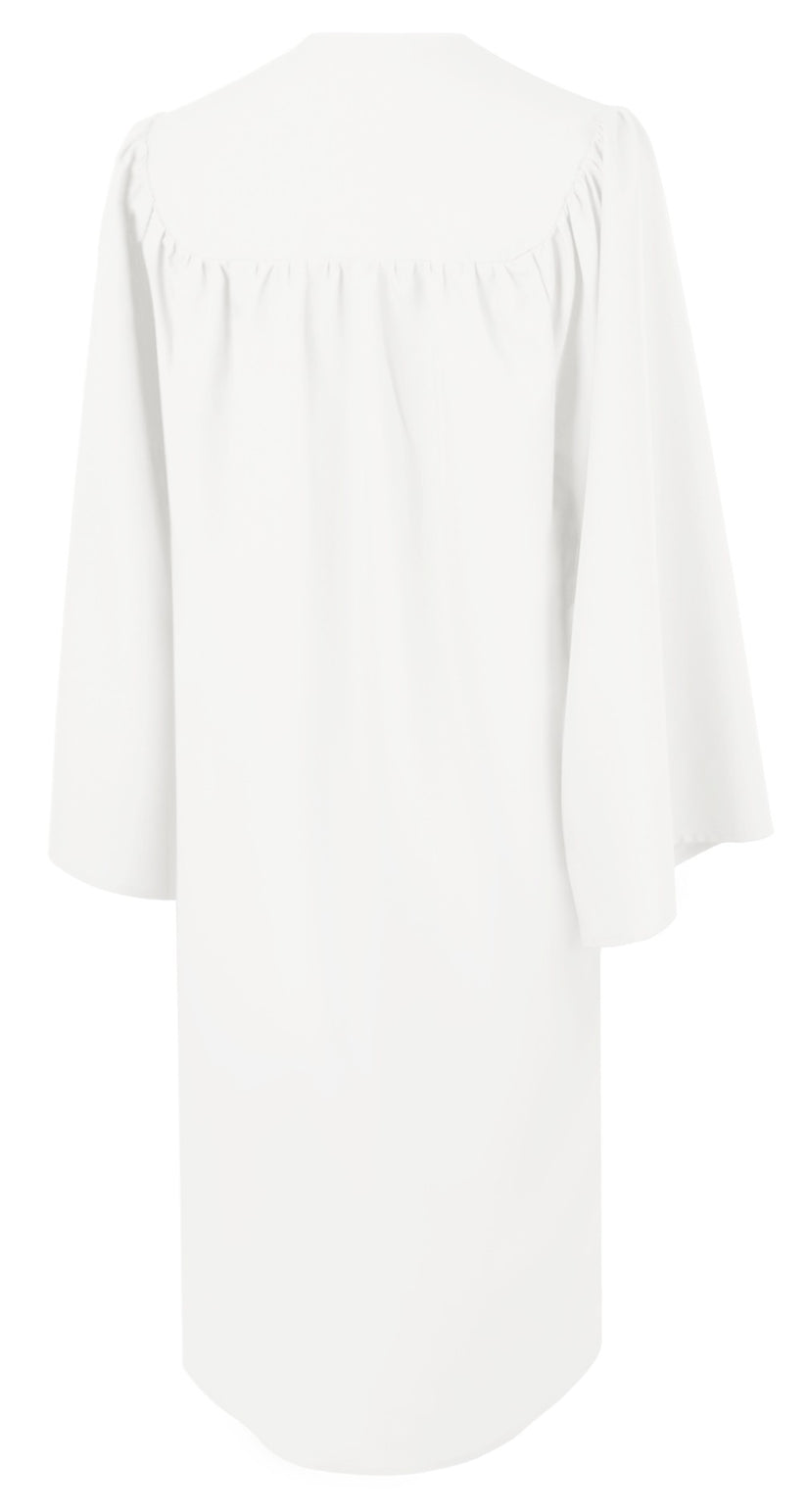 Matte White Choir Robe ChoirBuy