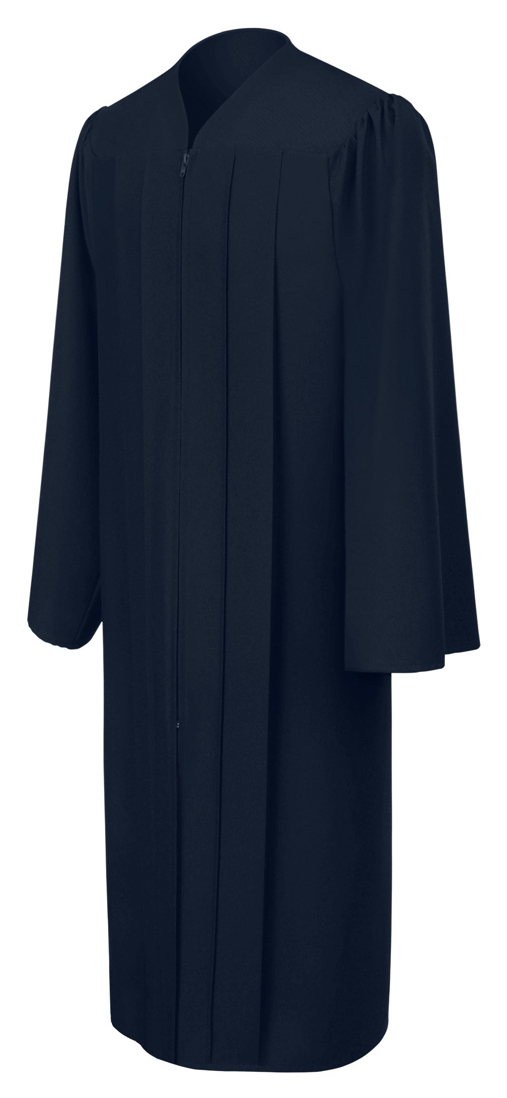 Matte Navy Blue Choir Robe - Church Choir Robes - ChoirBuy