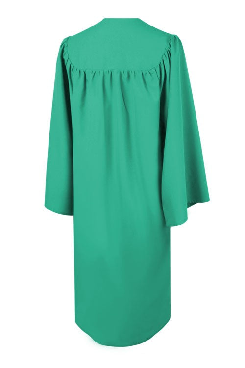 Matte Emerald Green Choir Robe - Church Choir Robes - ChoirBuy