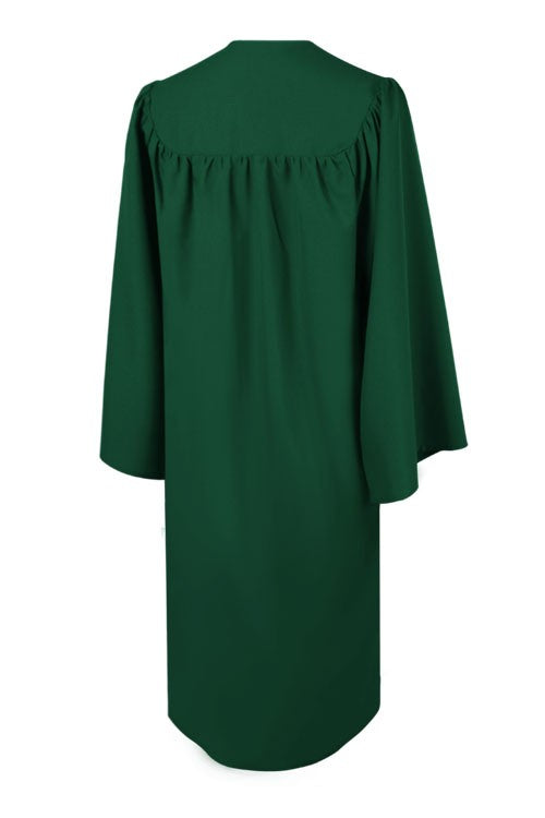 Matte Hunter Choir Robe - Church Choir Robes - ChoirBuy