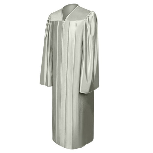 Shiny Silver Choir Robe - Church Choir Robes - ChoirBuy