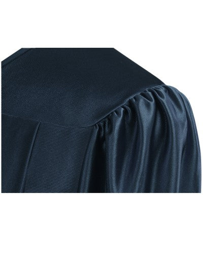 Shiny Navy Blue Choir Robe - Church Choir Robes - ChoirBuy