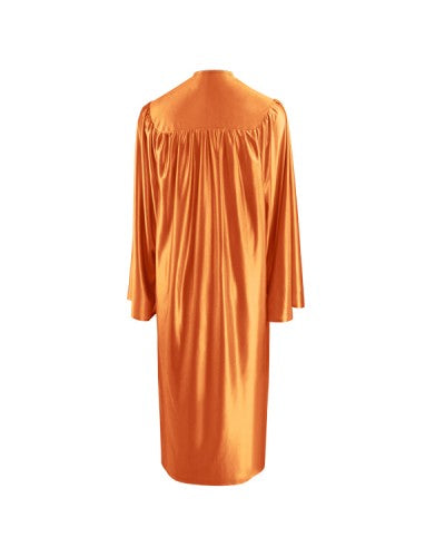 Shiny Orange Choir Robe - Church Choir Robes - ChoirBuy