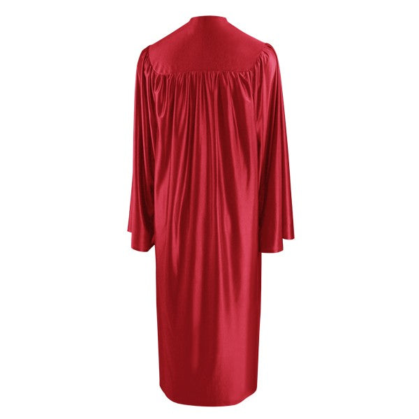 Shiny Red Choir Robe - Church Choir Robes - ChoirBuy