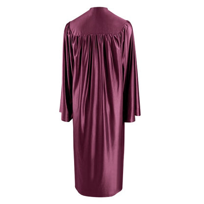 Shiny Maroon Choir Robe - Church Choir Robes - ChoirBuy