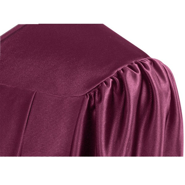 Shiny Maroon Choir Robe - Church Choir Robes - ChoirBuy